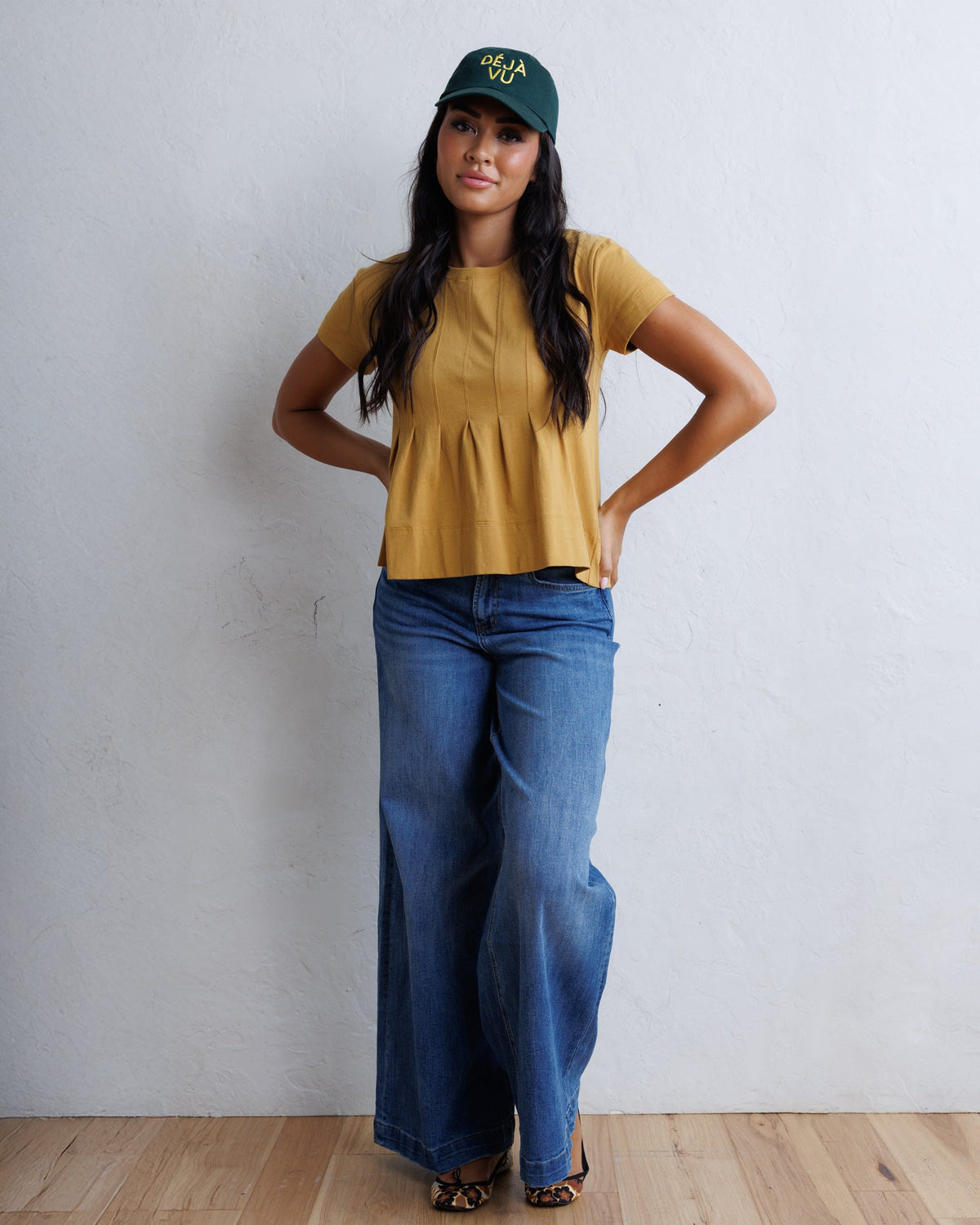 Super High Wide Leg Jeans in Slouchy Wash