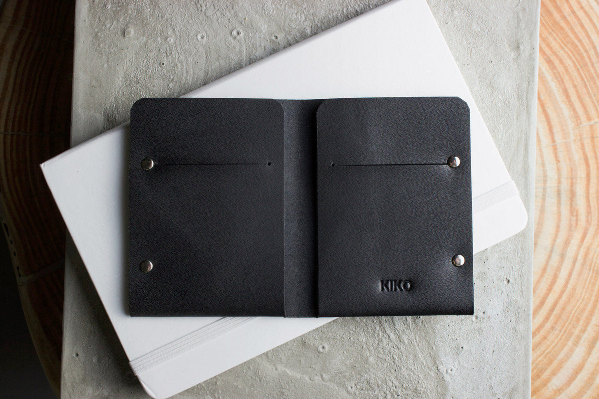 Unstitched Vegetable-Tanned Twofold Wallet