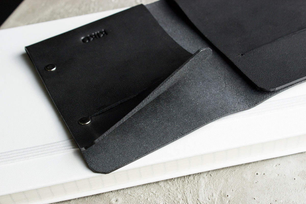 Unstitched Vegetable-Tanned Twofold Wallet