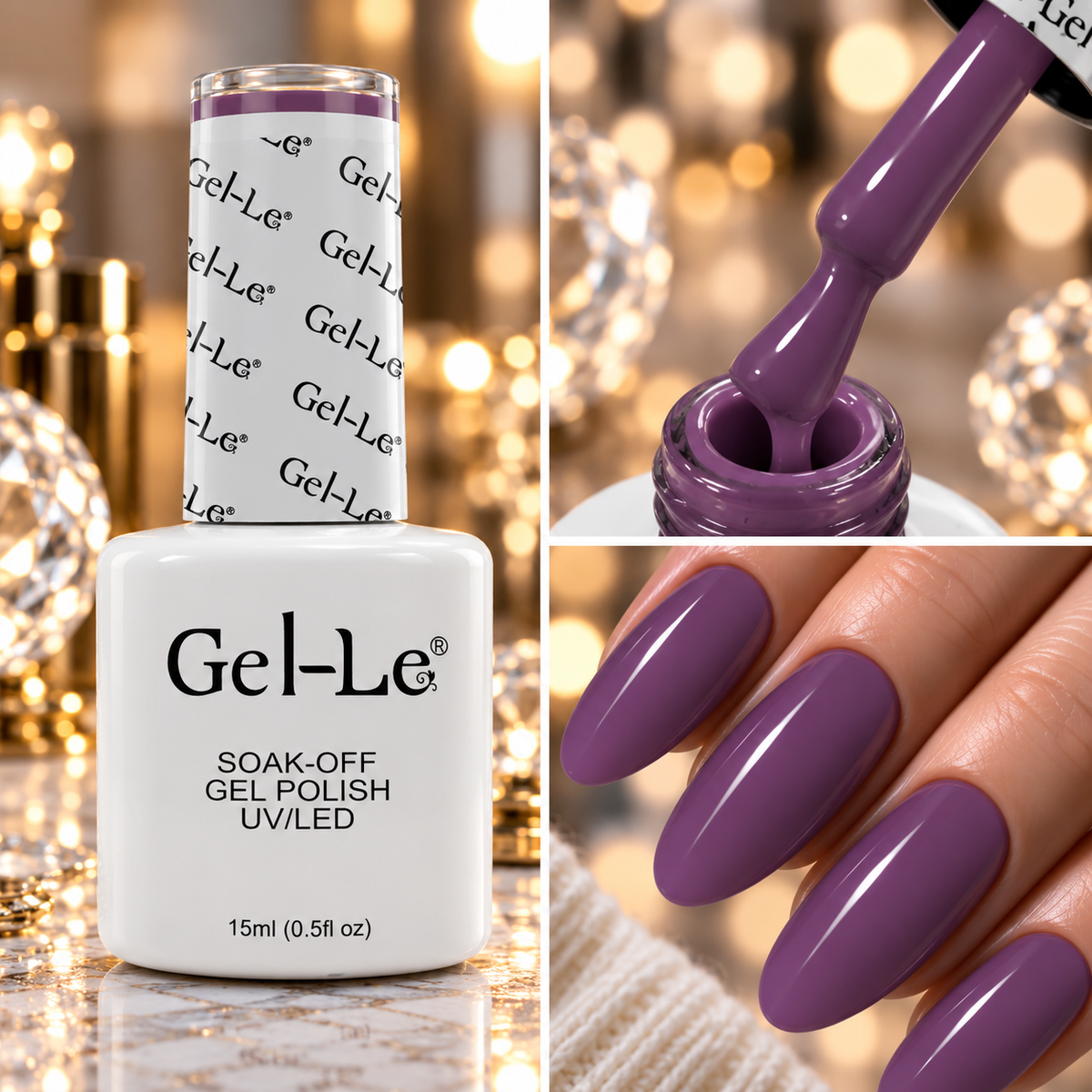 Gel-Le - L166 Purple Blush (Gel)