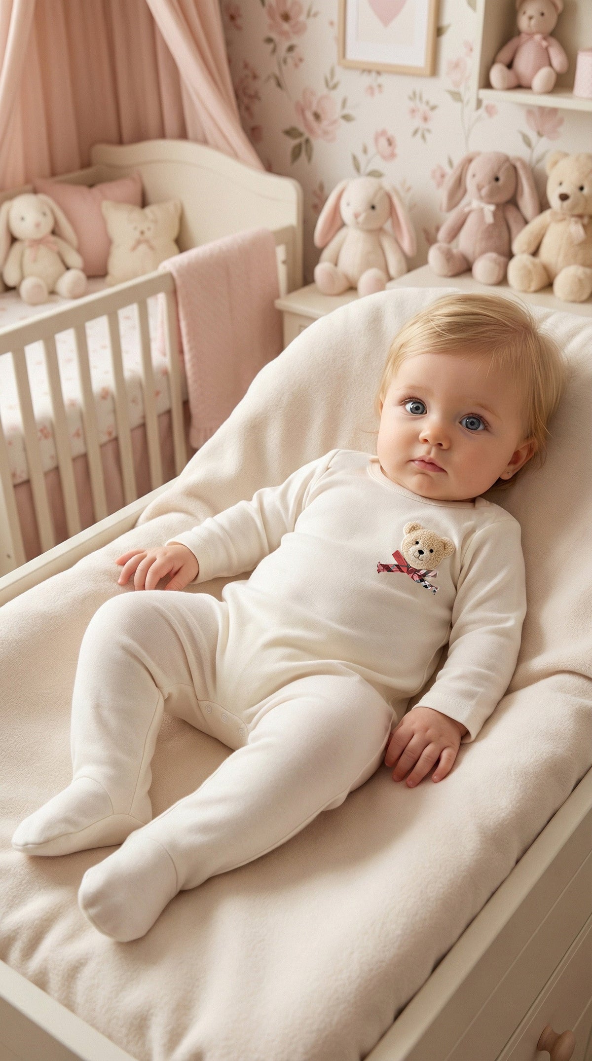 Bear Footie - Cotton