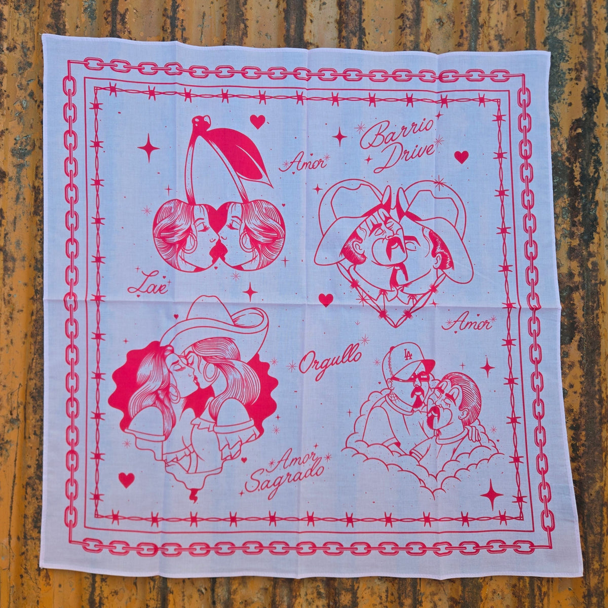 Sacred Love Bandana (Pink)