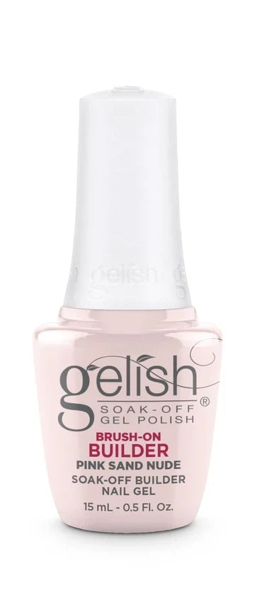 Gelish Brush-On Builder Gel - Pink Sand Nude 0.5 oz