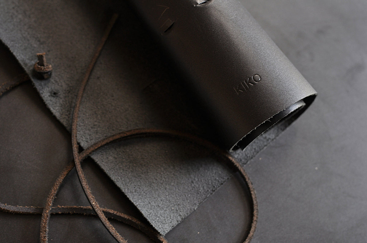 Full-Grain Leather Pencil Wrap