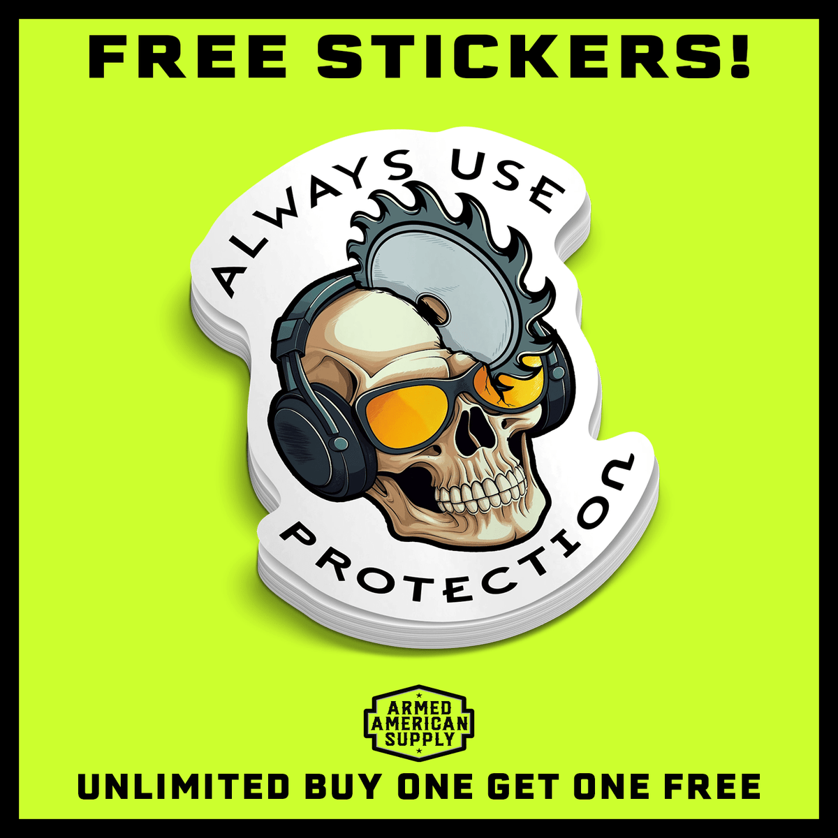 Protection - Hard Hat Decal