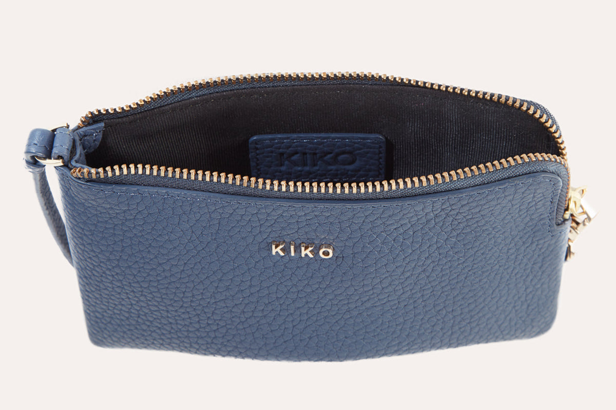 Small Pebble Leather Wristlet