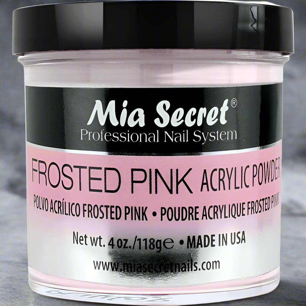 Mia Secret - Acrylic Powder - Frosted Pink, 4 oz
