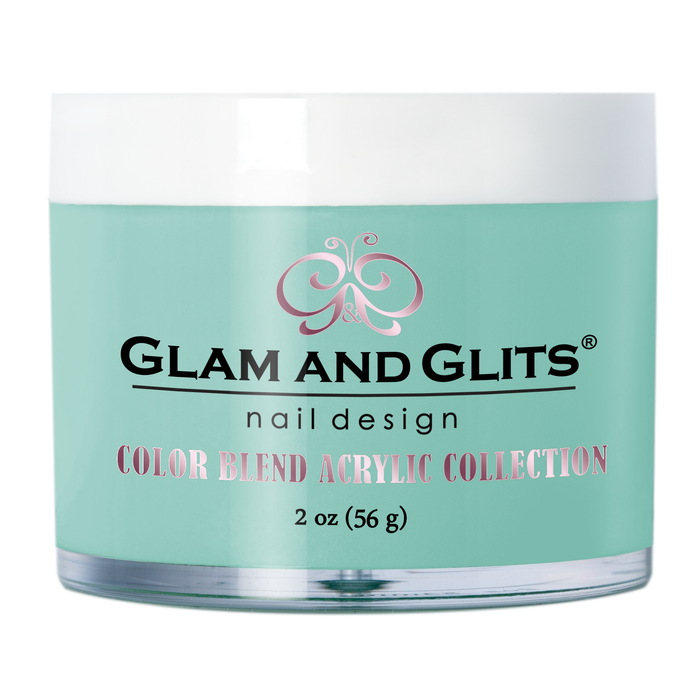 Glam And Glits - Color Blend Acrylic Powder - BL3111 Aquamarine 2oz