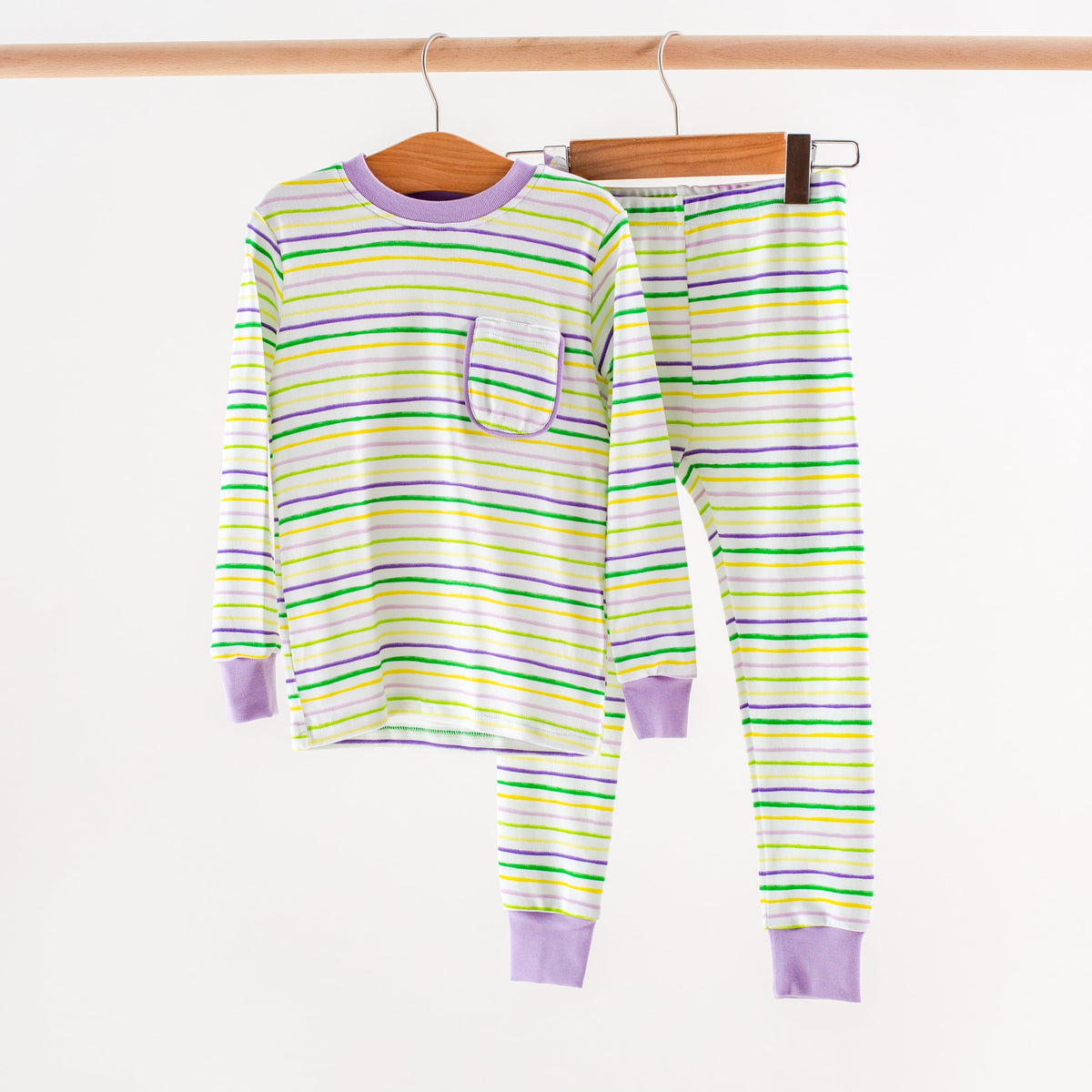 Carnival Time Organic Cotton Pajamas for Kids