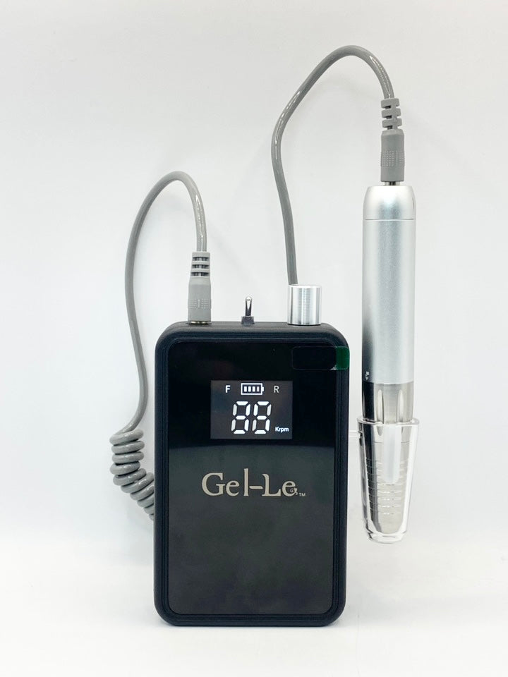 Gel-Le - Mini Nail Drill Machine (35,000 RPM) - Black