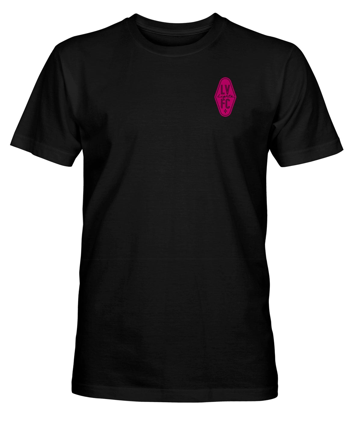 Las Vegas Lights True Glory Heavyweight Cotton T-Shirt - Black