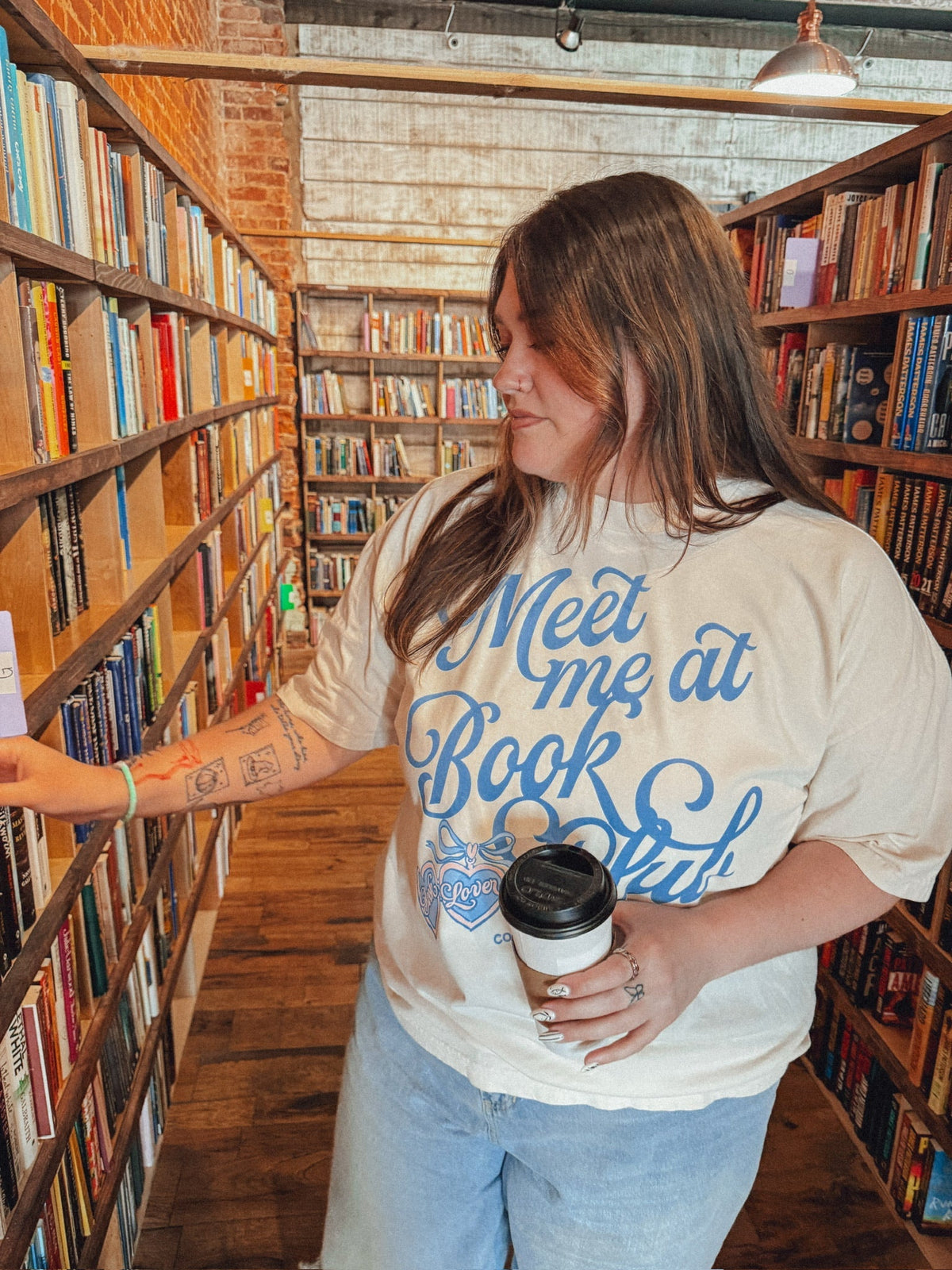Underground OG: Meet Me at Book Club AA Cotton T-Shirt