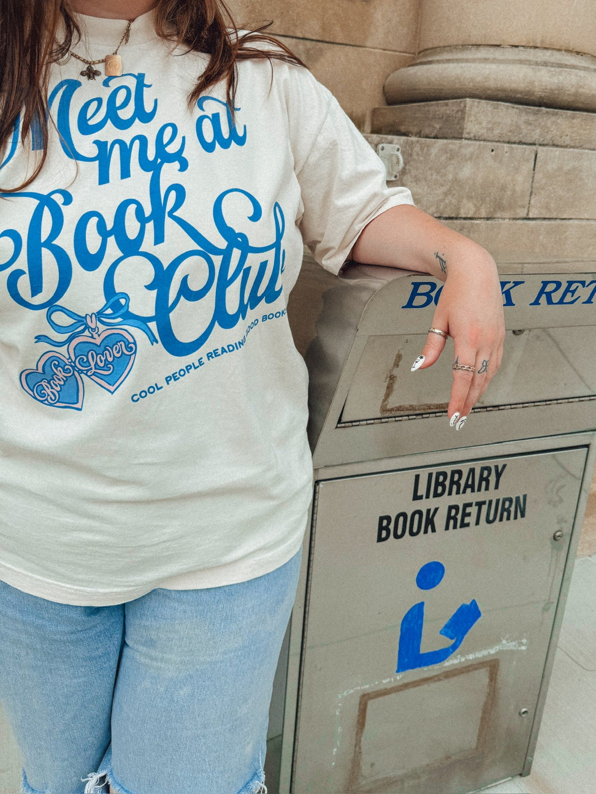 Underground OG: Meet Me at Book Club AA Cotton T-Shirt