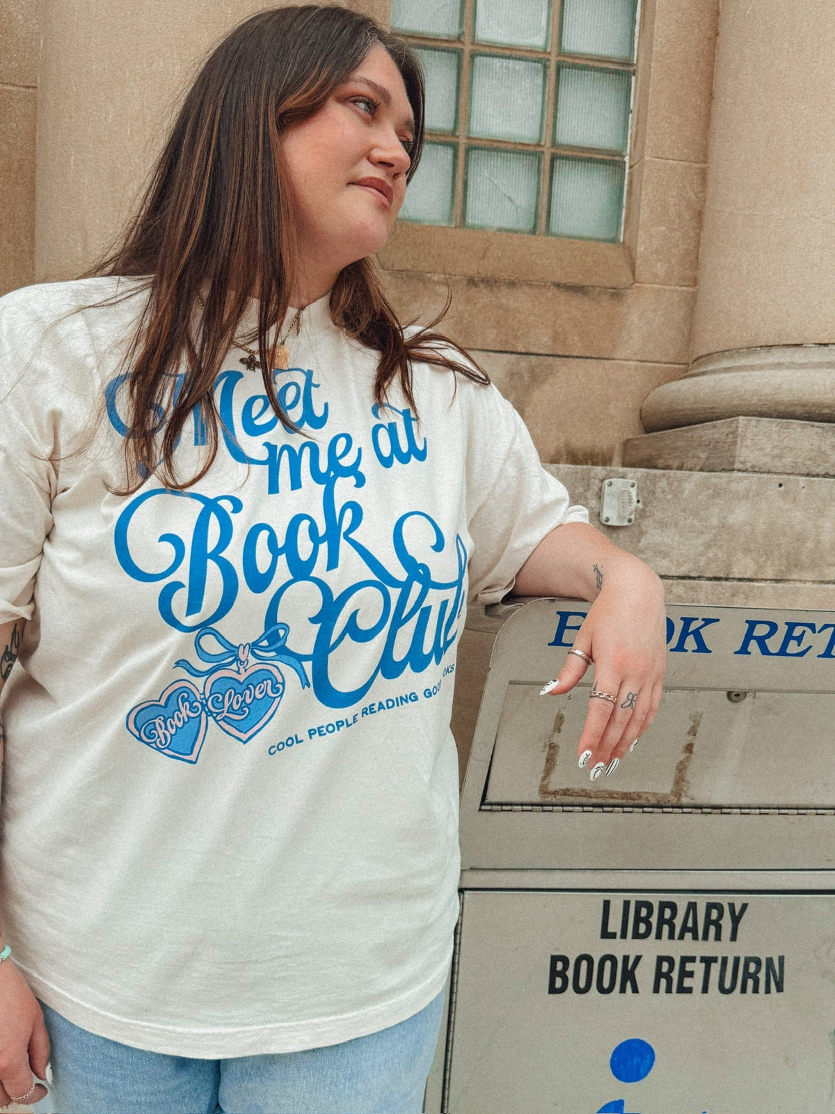Underground OG: Meet Me at Book Club AA Cotton T-Shirt