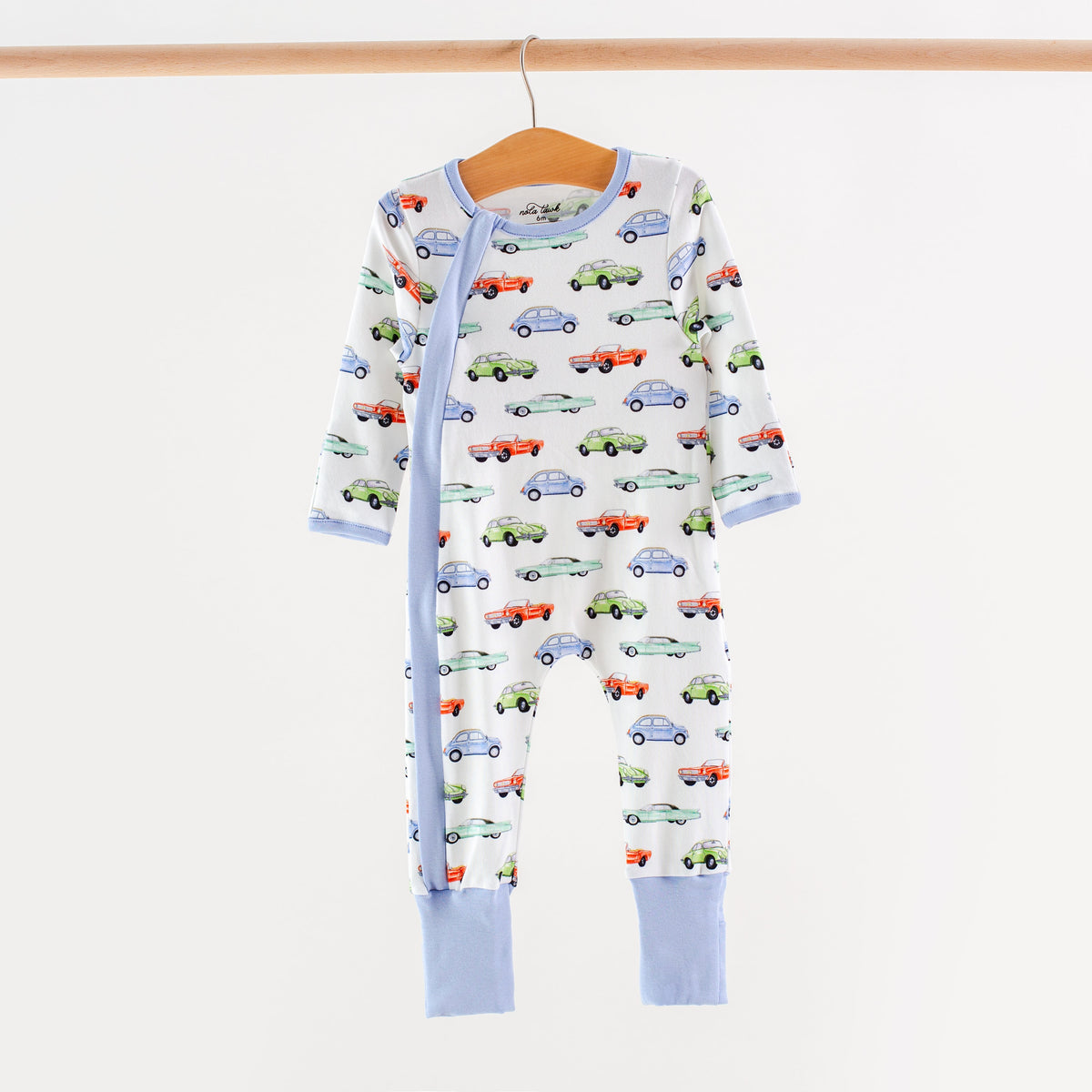 Vintage Road Trip Organic Cotton Pajamas for Kids