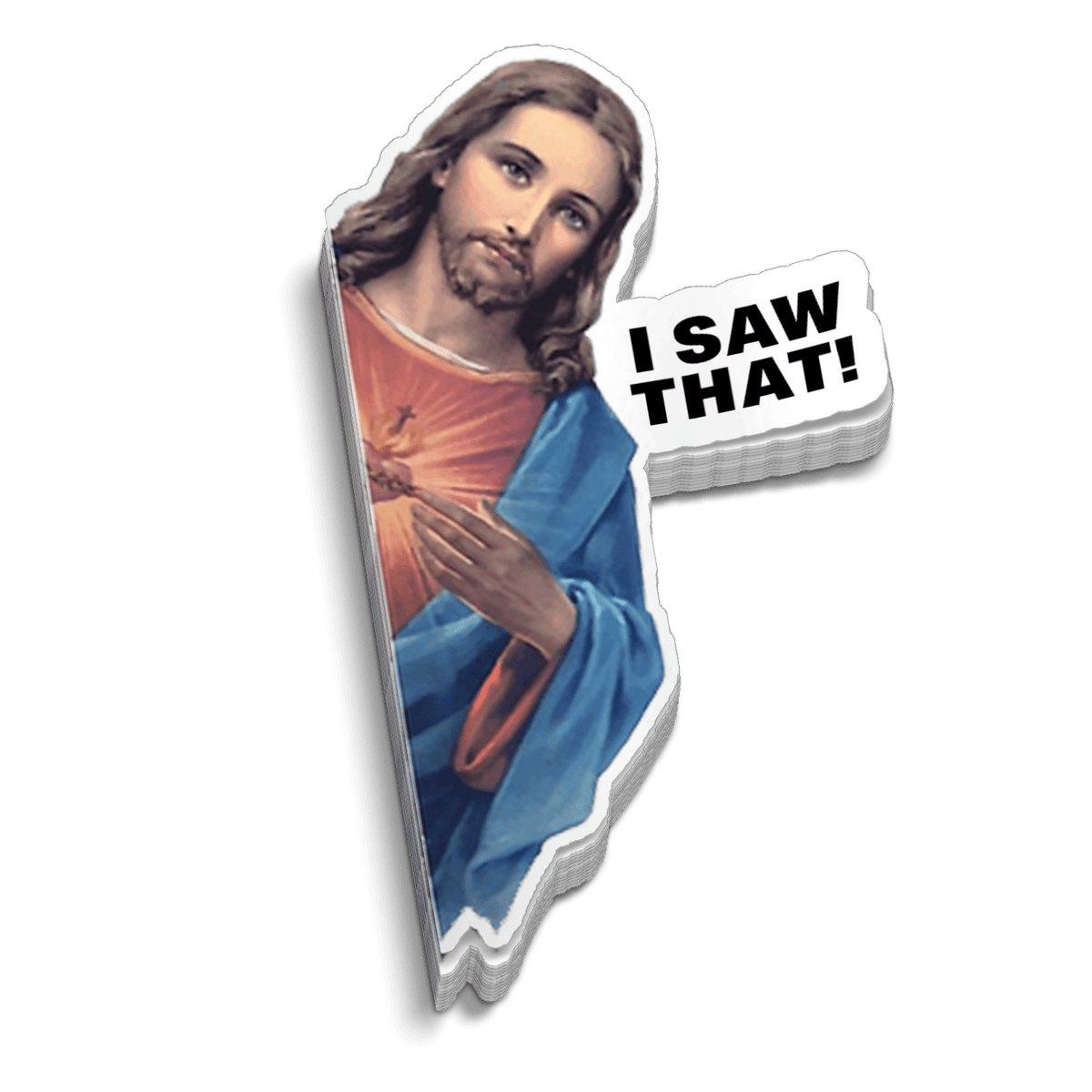 I Saw That 6-Inch Decal