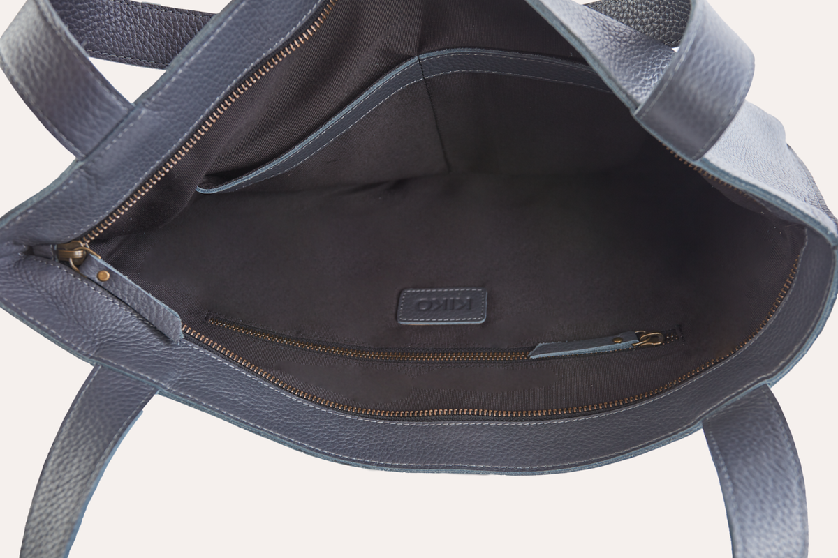 On the Go Leather Tote