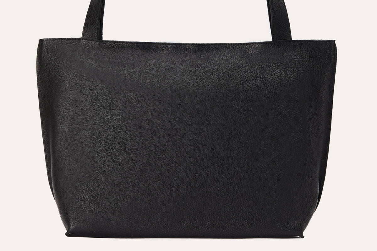 On the Go Leather Tote