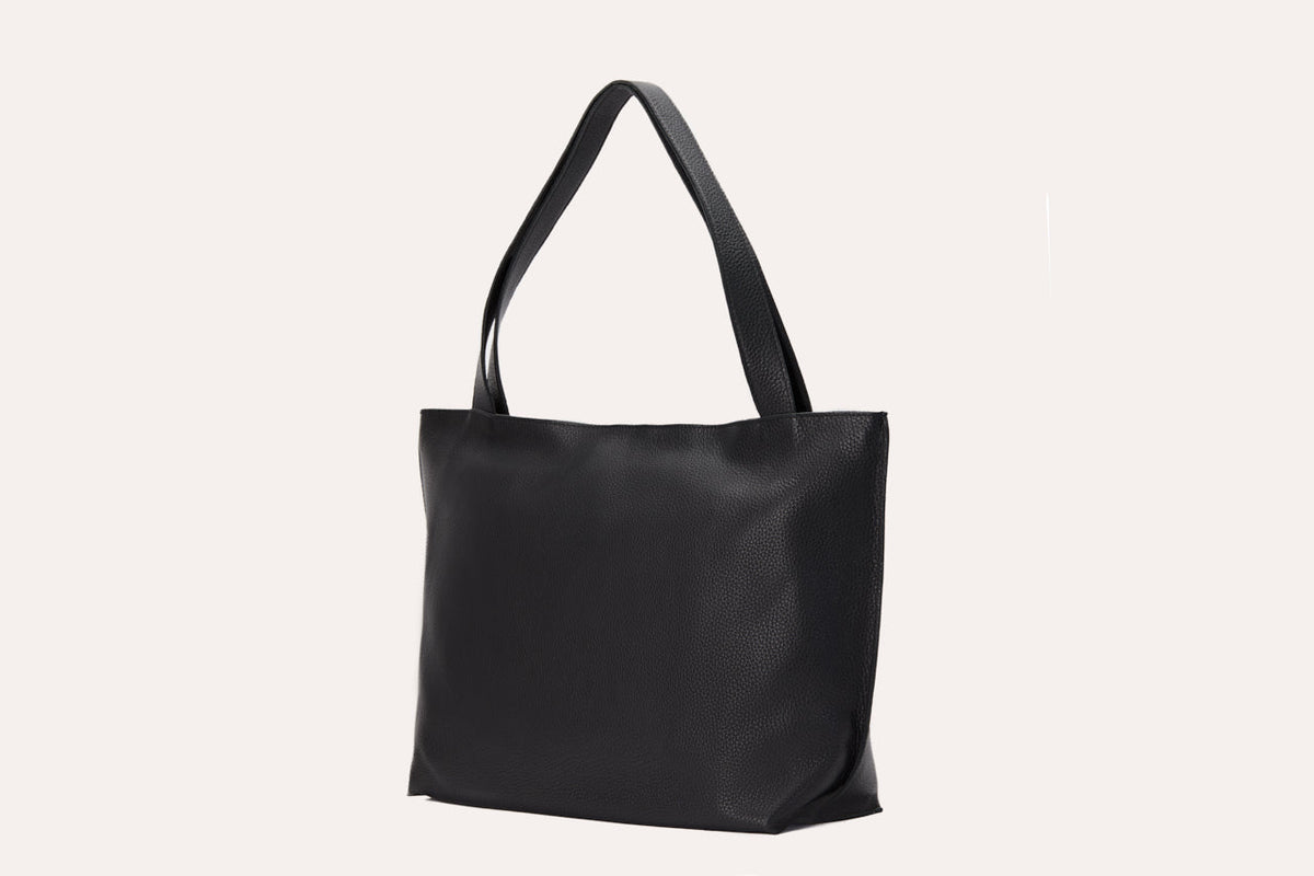 On the Go Leather Tote