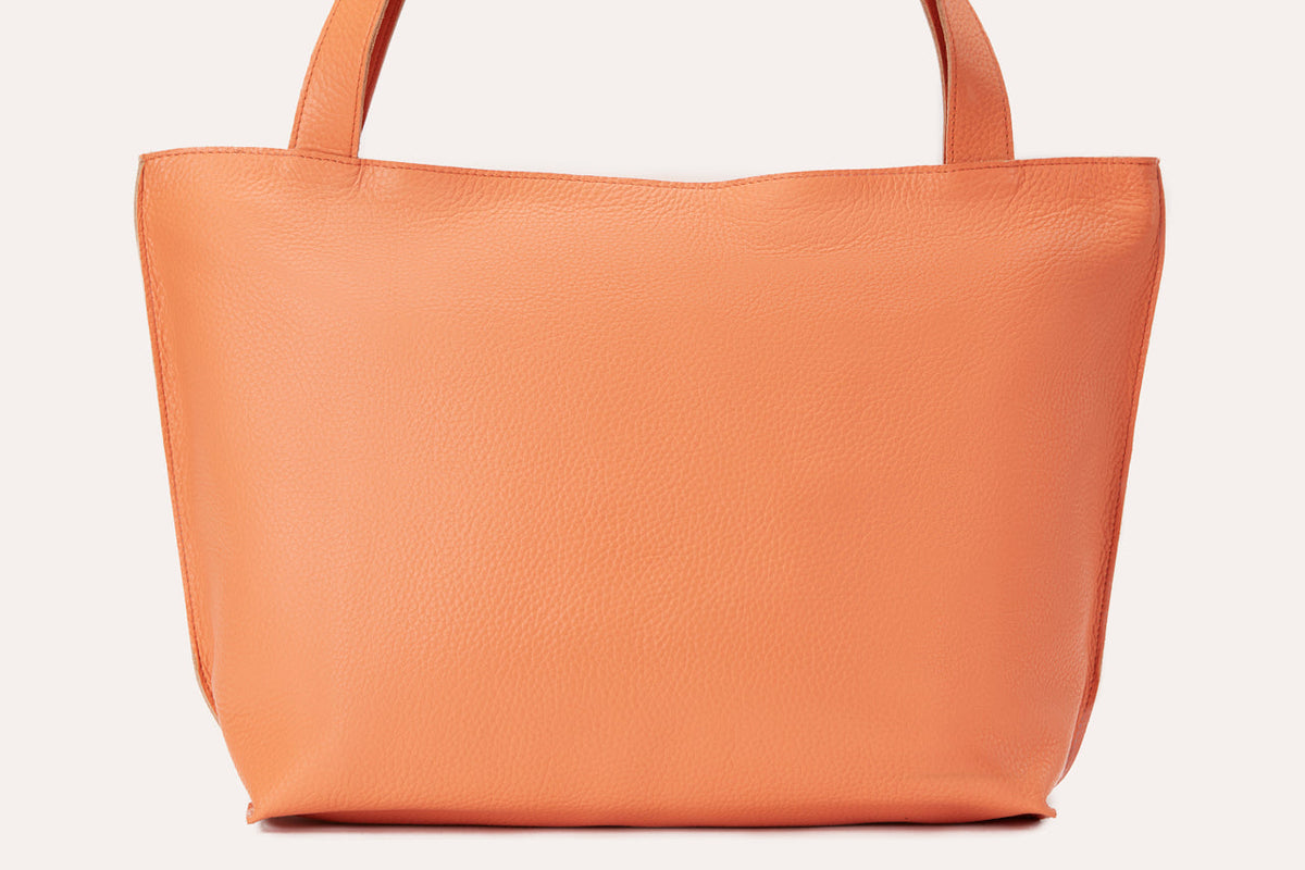 On the Go Leather Tote