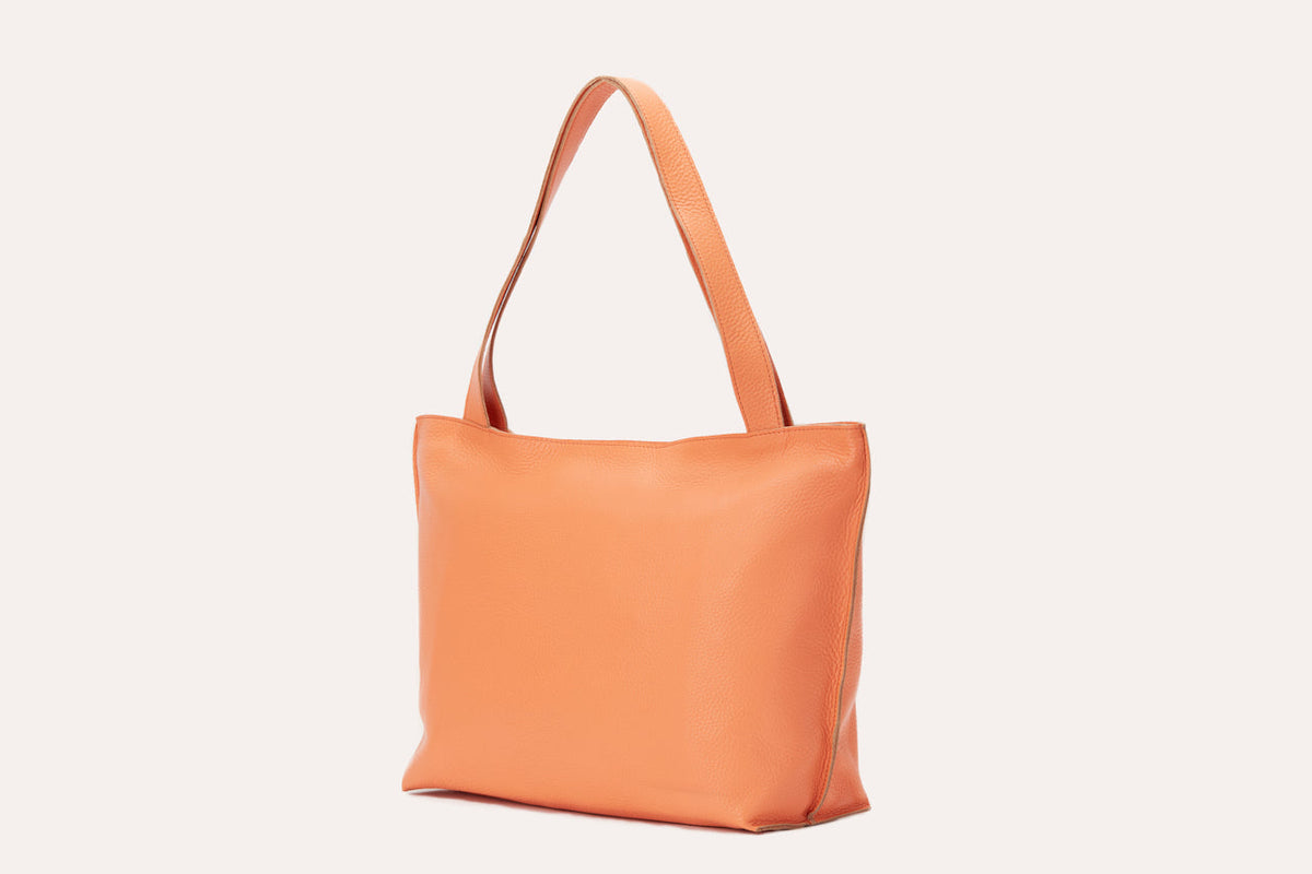 On the Go Leather Tote