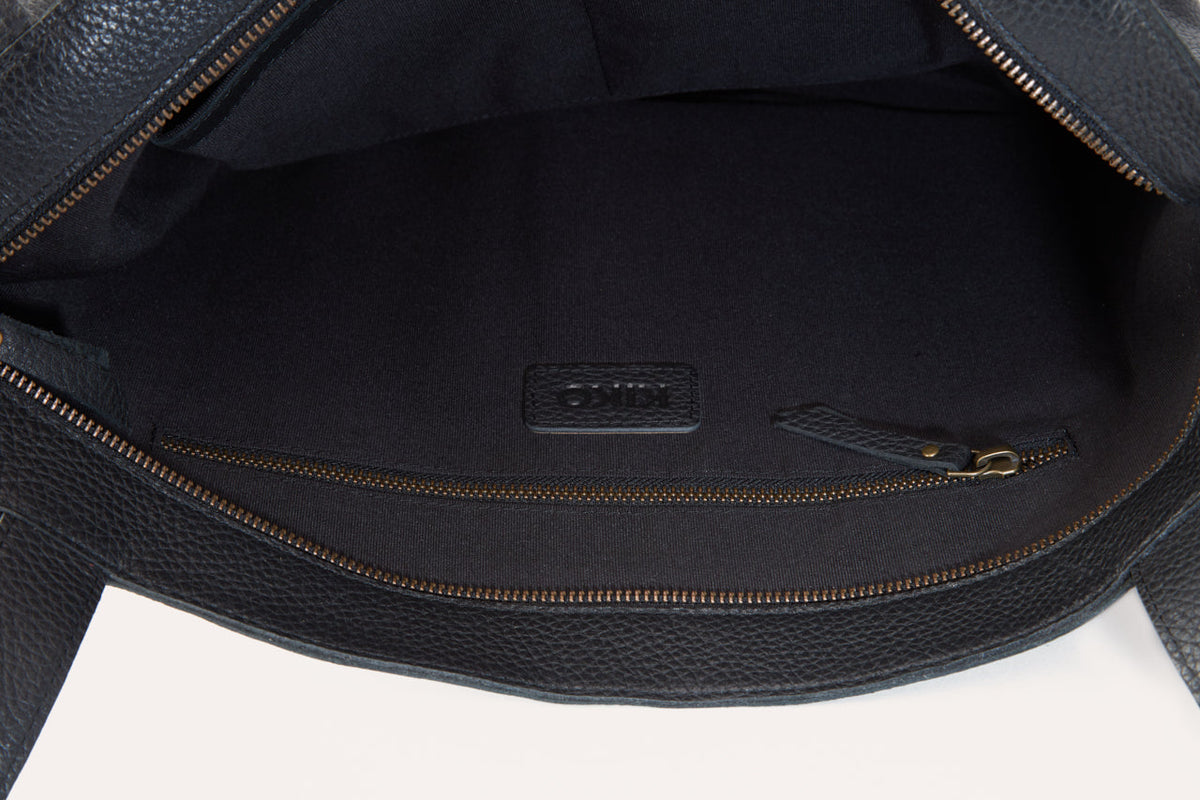 On the Go Leather Tote