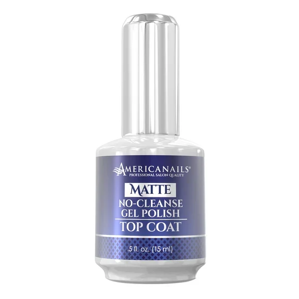 AmericaNails - No-Cleanse Gel Polish Top Coat | Matte Finish, 0.5 oz