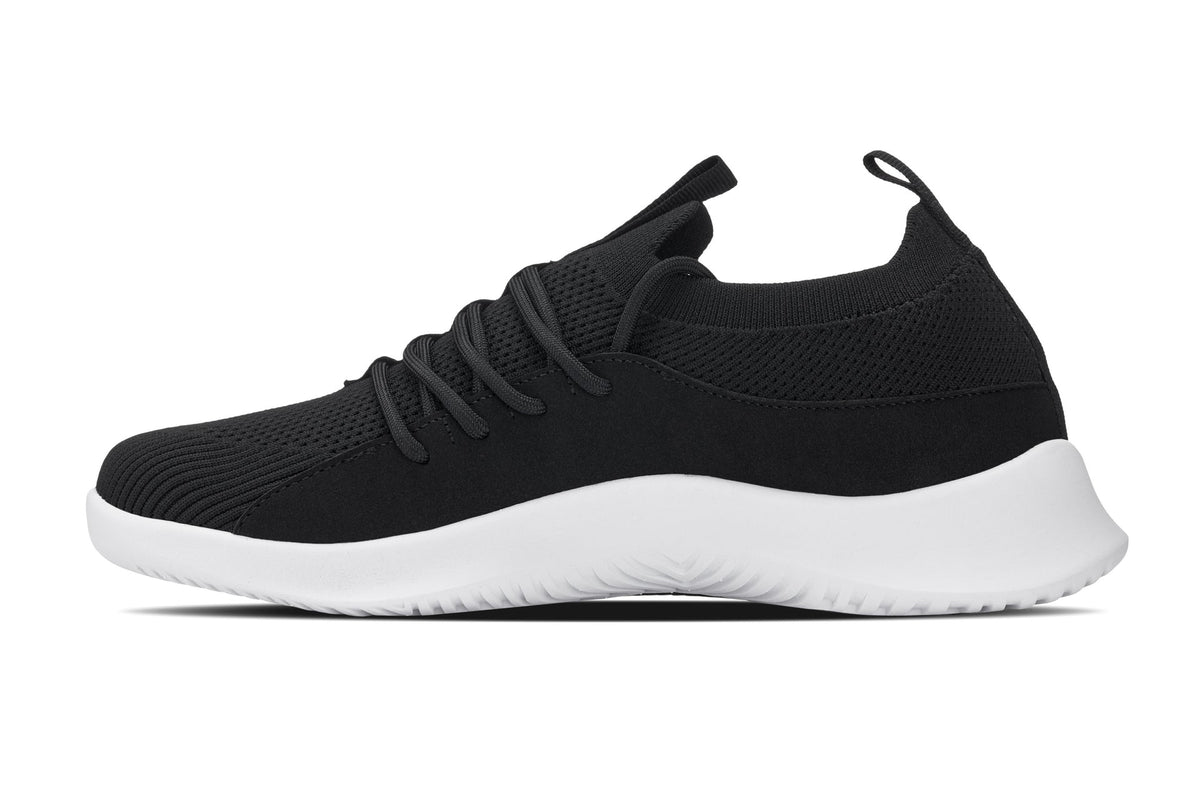 CALTO Q132 2.4-Inch Taller Black/White Sole Ultra-Lightweight Sneakers