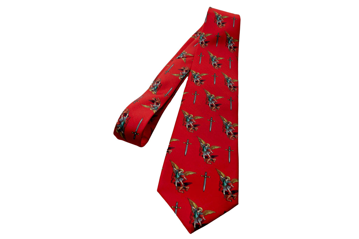 Extra-Long St. Michael Necktie
