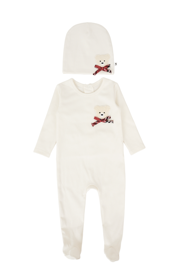 Bear Footie - Cotton