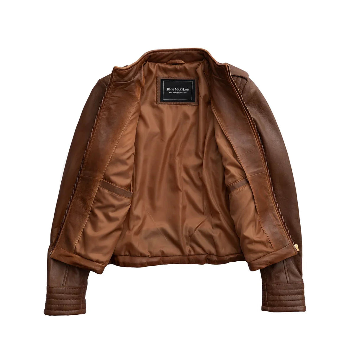 Alessandra Women's Lambskin Moto Jacket