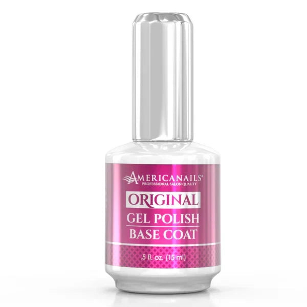 AmericaNails - Original Gel Polish Base Coat, 0.5 oz