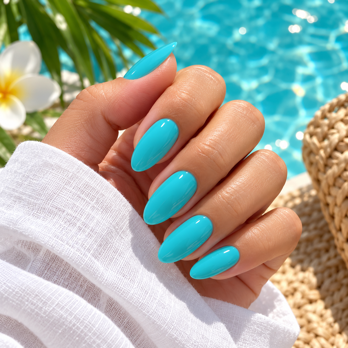 Gel-Le - N04 Aggressive Aqua (Neon Gel)