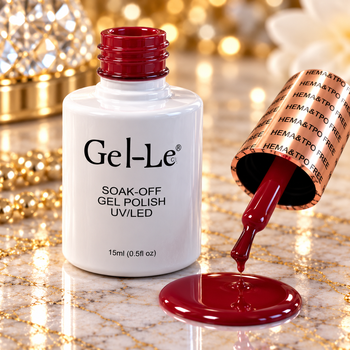 Gel-Le - HEMA & TPO Free - HT19 - Royal Ruby