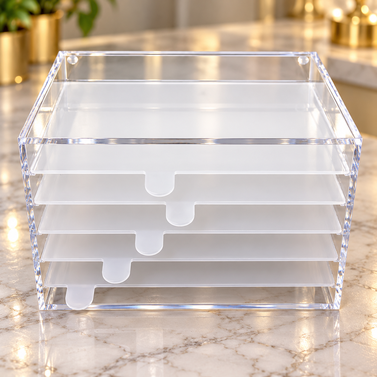 Fierce Beauty - Nail Art Display (5-Divider)