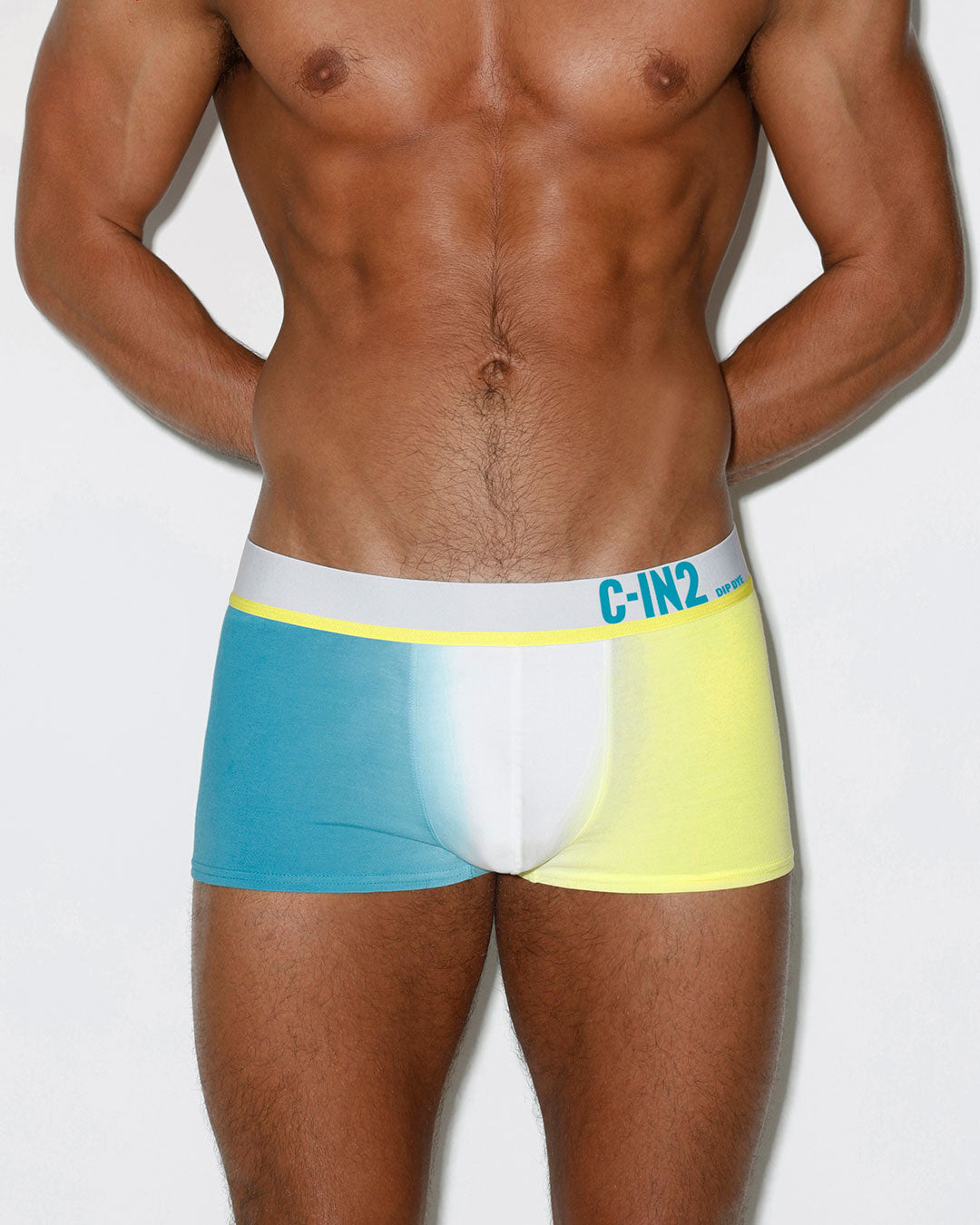 Dip Dye Trunk in Breeze Blue