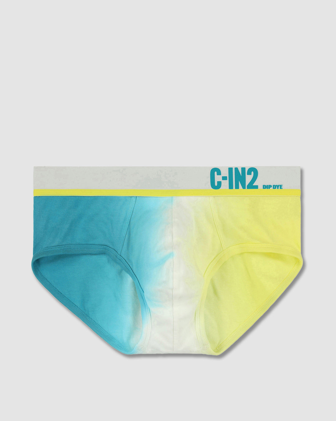 Dip Dye Mid Rise Brief in Breeze Blue