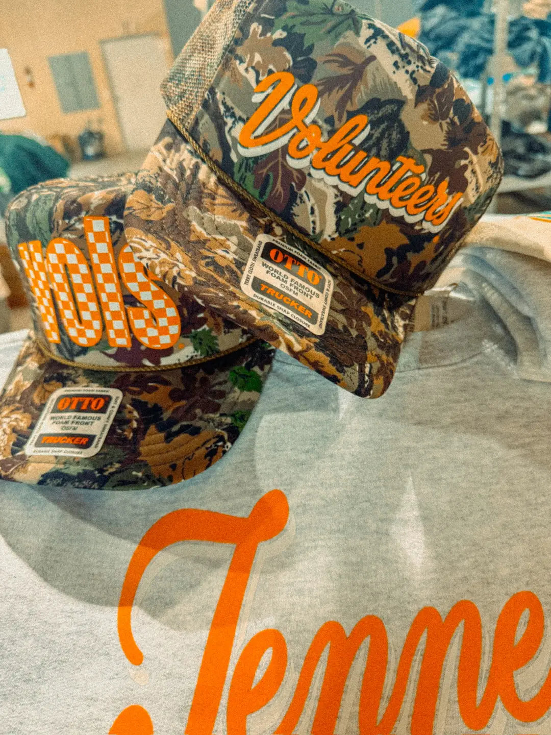 TN Volunteers Script Game Day Trucker Hat