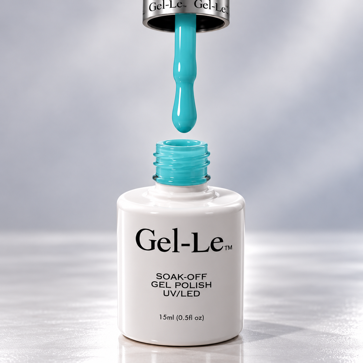 Gel-Le - N04 Aggressive Aqua (Neon Gel)