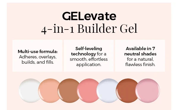 OPI - GELevate - 4-in-1 Builder - BIB006 Blank Canvas