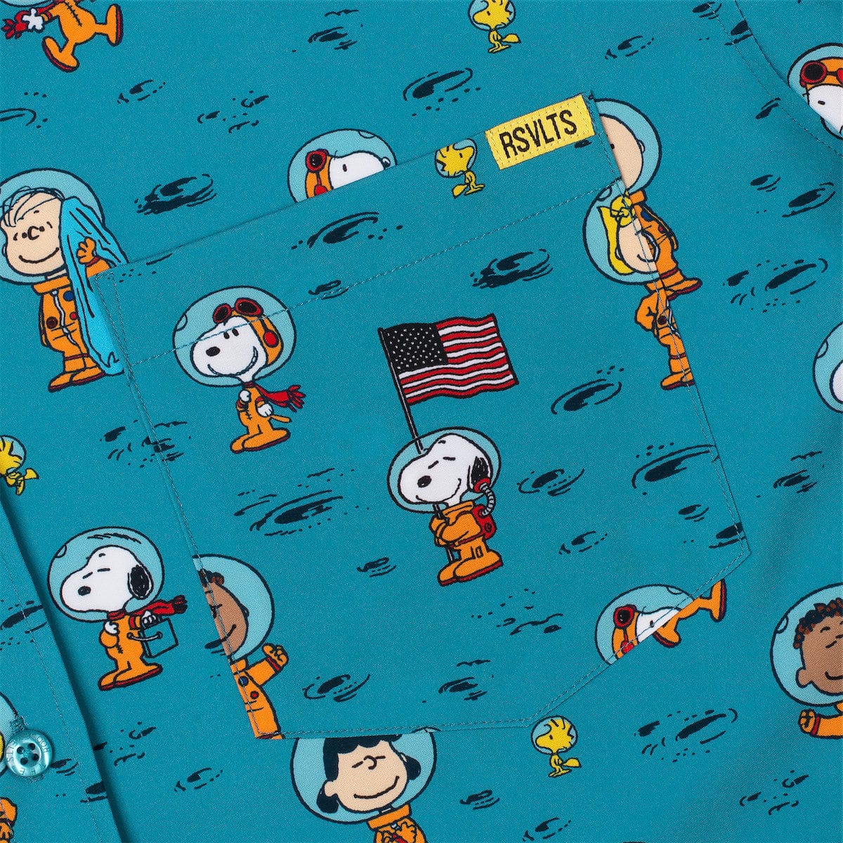 Peanuts “Astro 'Nuts” – KUNUFLEX Short Sleeve Shirt