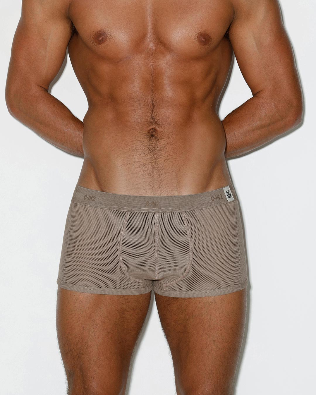 Rough Knit Trunk in Sardinia Tan