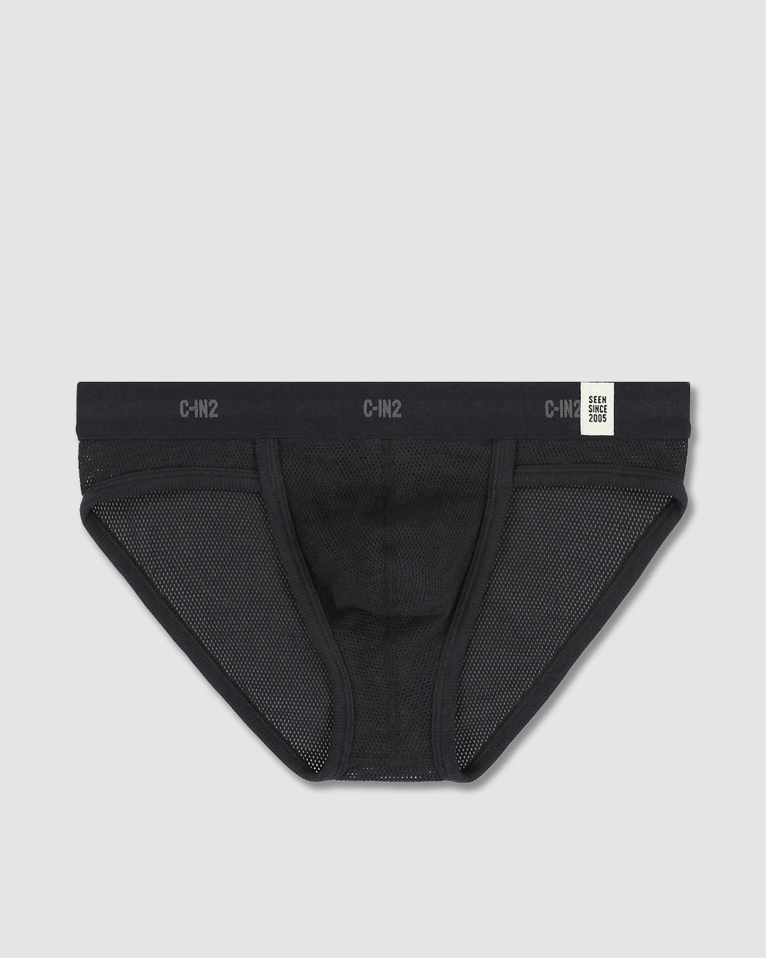 Rough Knit Sport Brief – Black