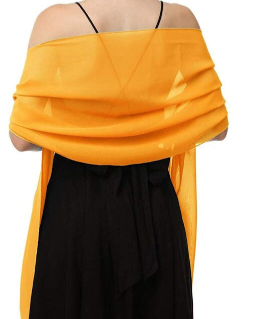 Lightweight Chiffon Shawls Scarves Wraps Sarong M21