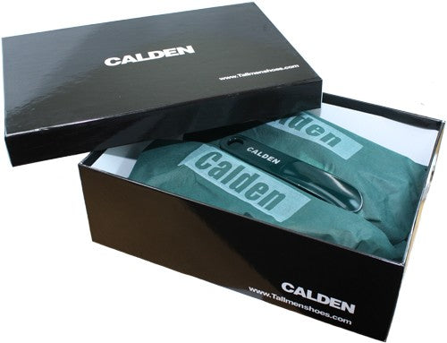 CALDEN K107201 Men's Elevator Sneakers – 3 Inches Taller (Black)