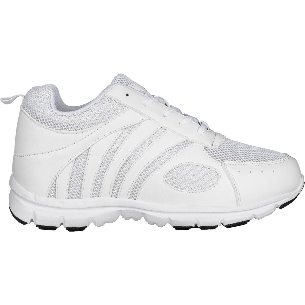 CALTO G3303 Light White Elevator Sneakers – 3 Inches Taller