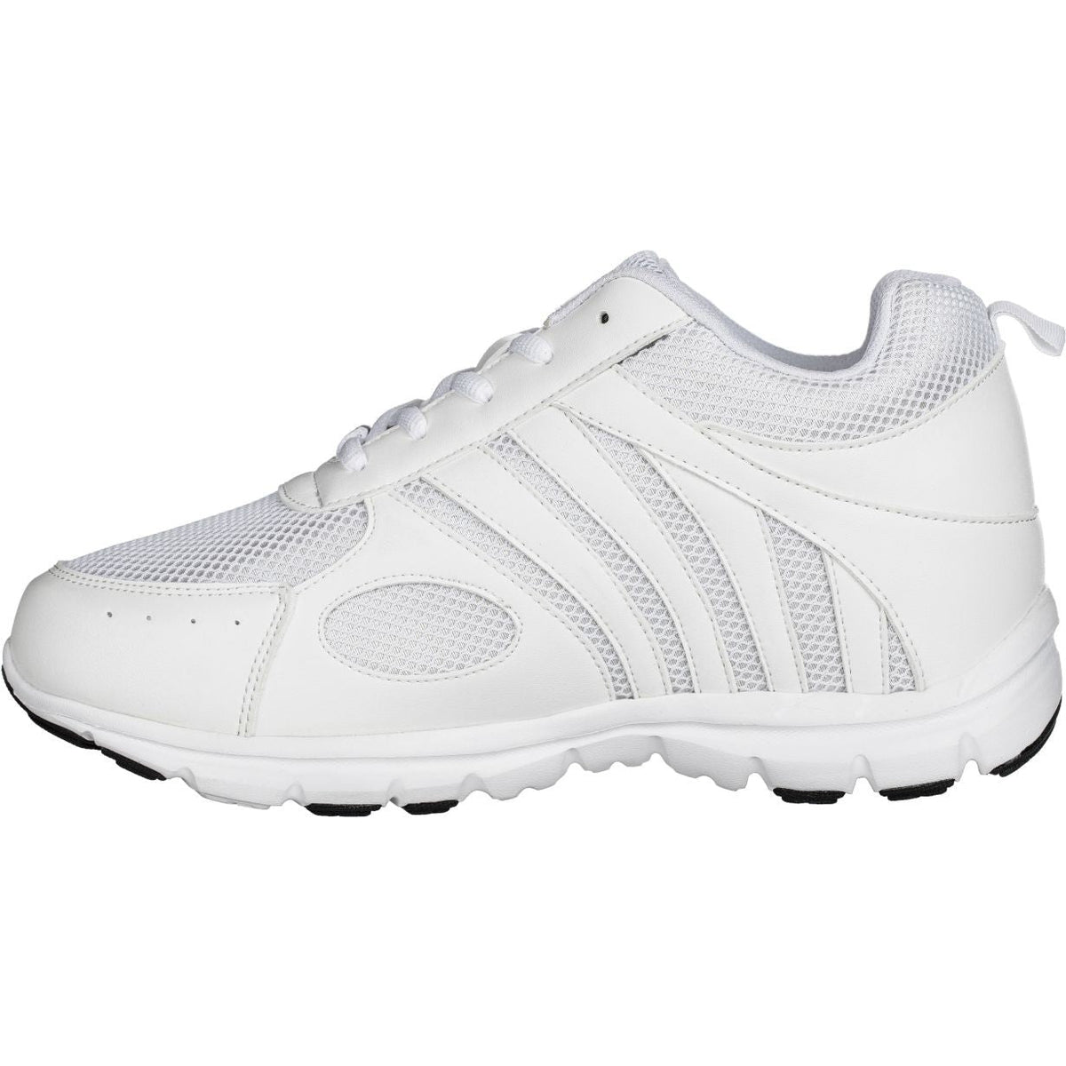 CALTO G3303 Light White Elevator Sneakers – 3 Inches Taller