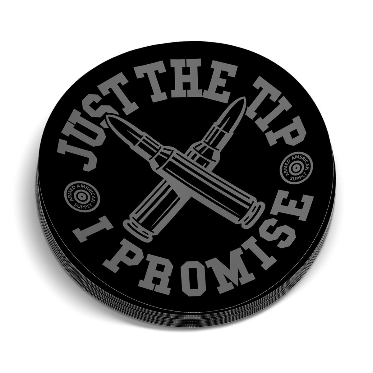 Just The Tip Hard Hat Decal