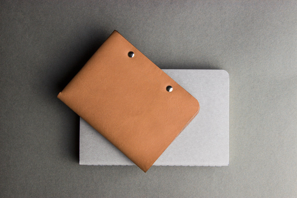 Unstitched Vegetable-Tanned Twofold Wallet