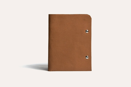 Unstitched Vegetable-Tanned Twofold Wallet